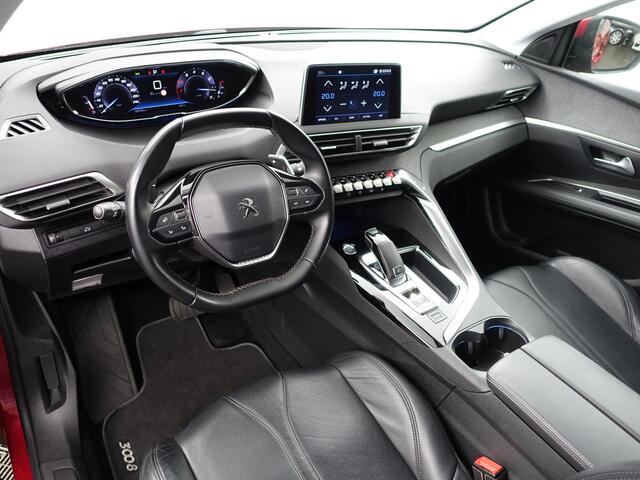 Peugeot 3008 1.2 PureTech GT Line Aut- Sport Leder Interieur, Carplay, Android Auto, 360 Camera, Sfeerverlichting, Virtual Cockpit