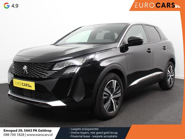 Peugeot 3008 1.2 PureTech Allure Climate control Adaptive cruise control Achteruitrijd camera Parkeersensoren Verwarmde voorstoelen LED Navigatie Apple Carplay/ Android Auto