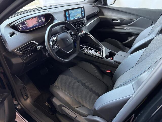 Peugeot 3008 130PK ALLURE LEER I-COCKPIT LED CARPLAY EUROPA.NAVI ELEK.KLEP CAMERA ADAP.CRUISE ZWARTE HEMEL. 2024 ALLURE 2024