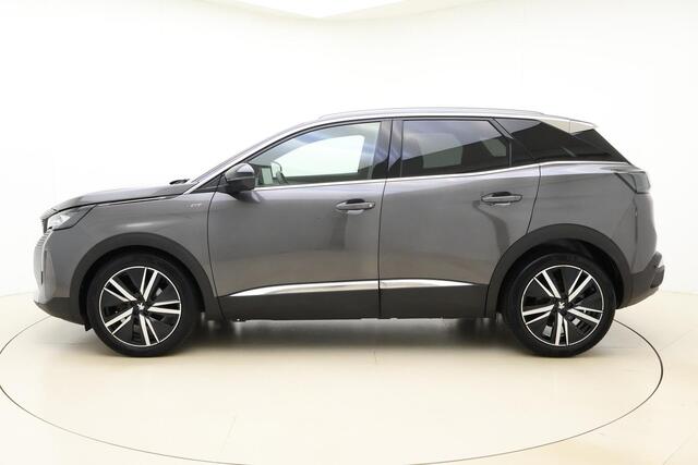 Peugeot 3008 1.2 PureTech Blue Lease GT | Panoramadak | Stoelmassage/-verwarming | Alcantara bekleding | Parkeercamera/-sensoren (voor/achter) | Elektrische kofferdeksel | Keyless Entry/Start | Apple Carplay/Android Auto | Draadloze telefoonlader |