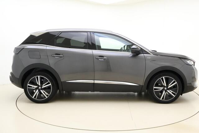 Peugeot 3008 1.2 PureTech Blue Lease GT | Panoramadak | Stoelmassage/-verwarming | Alcantara bekleding | Parkeercamera/-sensoren (voor/achter) | Elektrische kofferdeksel | Keyless Entry/Start | Apple Carplay/Android Auto | Draadloze telefoonlader |