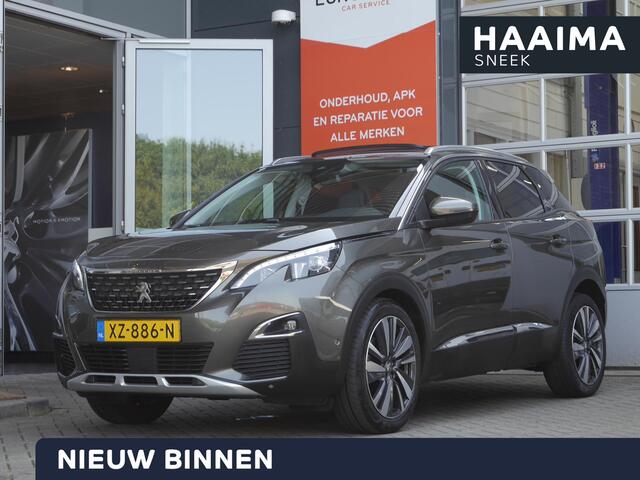 Peugeot 3008 1.6 PureTech Allure 180PK Automaat | 1500KG trekgewicht | Full options | Panoramadak | Led | Camera | Elektrisch verstelb. bestuurdersstoel met geheugen | Draadloze telfoonoplader | 19 inch lichtmetalen velgen | Stoelverwarming | Apple carplay / Android 