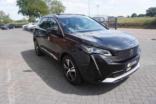 Peugeot 3008 1.2 PURETECH GT LINE VOL OPTIES! AUTOMAAT! PANORAMADAK CAMERA LUXE LEDER ELECTR.STOEL+MEM STOELVERWARMING ANDROID/APPLECARPLAY NAVI FULL LED ADAPTIEVE CRUISE CLIMA ENZ...