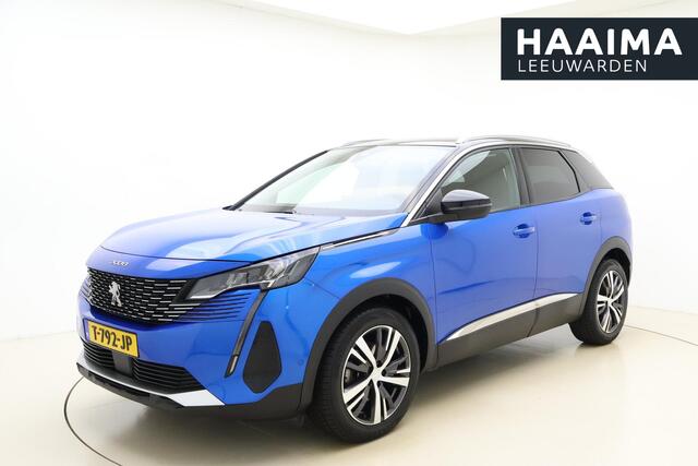 Peugeot 3008 1.2 PureTech Allure 130PK | AUTOMAAT | Achteruitrijcamera | Navigatie | Dodehoekdetectie | Climate Control | LED | Lende Steun Verstelling | Two Tone