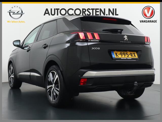 Peugeot 3008 1.2T 131PK GT Line 360°Camera Trekhaak Apple Carplay Android Auto Navi Ecc Stoelverwarming Cruise Control Pdc Lmv Led Dealeronderhouden