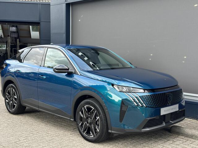 Peugeot 3008 1.2 Hybrid 145 PK Allure Automaat | Navigatie via Telefoon | Keyless Entry | AGR Stoel met Stoelverwarming | Camera | Climate Control | LED Verlichting | Cruise Control | Parkeersensoren | 19" Lichtmetalen Velgen | Hoge Zitpositie |