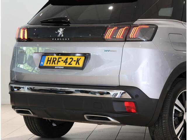 Peugeot 3008 SUV 225PK HYbrid GT | AUTOMAAT | AppleCarPlay/AndroidAuto | Navigatie | Adaptive Cruise Control | Schuifkanteldak | Keyless Start/Entry | FULL LED | Camera | Virt.Cockpit | Two-tone | Isofix | Privacy Glass |