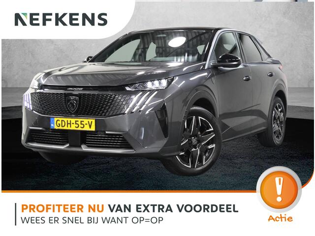 Peugeot 3008 1.2 Hybrid 145PK GT | AUTOMAAT | AppleCarPlay/AndroidAuto | Adaptive Cruise Control | Stoel/Stuurverwarming | Camera | Alcantara/Leer | Sfeerverlichting | Virt.Cockpit | Keyless | Isofix | Privacy Glass | Parkeersensoren | Electrische achterklep |