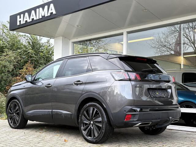 Peugeot 3008 1.2T 130pk Automaat GT Black Pack |Adaptieve Cruise Control | Elektr. achterklep | Trekhaak | Stoelverwarming | Camera | 3D Cockpit | Navigatie |