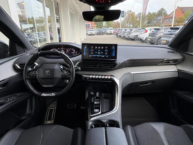 Peugeot 3008 1.2T 130pk Automaat GT Black Pack |Adaptieve Cruise Control | Elektr. achterklep | Trekhaak | Stoelverwarming | Camera | 3D Cockpit | Navigatie |
