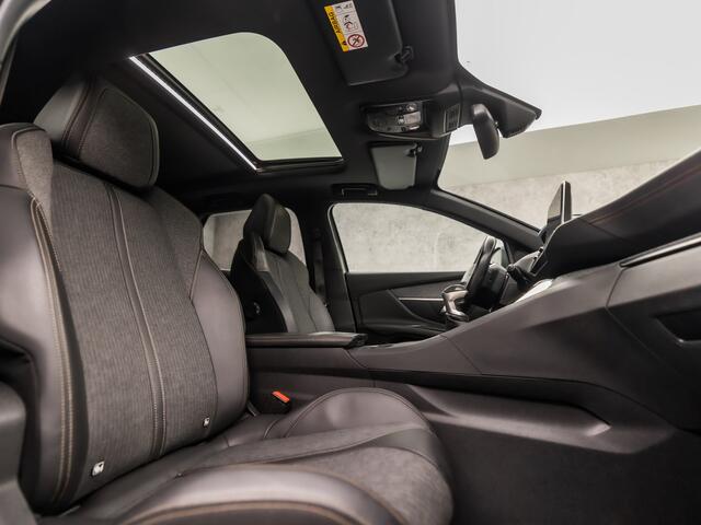 Peugeot 3008 1.2 PureTech GT Line (PANORAMADAK, APPLE CARPLAY, GROOT NAVI, 360 CAMERA, LEDER, KEYLESS, SPORTSTOELEN, TREKHAAK, GETINT GLAS, LED KOPLAMPEN, NIEUWE APK, NIEUWSTAAT)