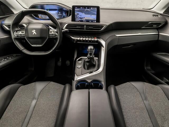 Peugeot 3008 1.2 PureTech Premium Sport (APPLE CARPLAY, GROOT NAVI, KEYLESS, LEDER, 360 CAMERA, SPORTSTOELEN, LED KOPLAMPEN, GETINT GLAS, TREKHAAK, NIEUWSTAAT)