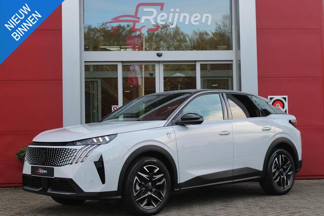 Peugeot 3008 1.2 Hybrid 145PK GT | ELEKTRISCH BEDIENBARE ACHTERKLEP | NAVIGATIE | DRAADLOZE APPLE CARPLAY/ANDROID AUTO | SFEER VERLICHTING | ACHTERUITRIJ CAMERA | PARKEERSENSOREN VOOR EN ACHTER | FULL LED KOPLAMPEN | KEYLESS ENTRY/START | ADAPTIVE CRUISE CONTROL | STO