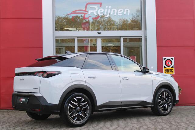 Peugeot 3008 1.2 Hybrid 145PK GT | ELEKTRISCH BEDIENBARE ACHTERKLEP | NAVIGATIE | DRAADLOZE APPLE CARPLAY/ANDROID AUTO | SFEER VERLICHTING | ACHTERUITRIJ CAMERA | PARKEERSENSOREN VOOR EN ACHTER | FULL LED KOPLAMPEN | KEYLESS ENTRY/START | ADAPTIVE CRUISE CONTROL | STO