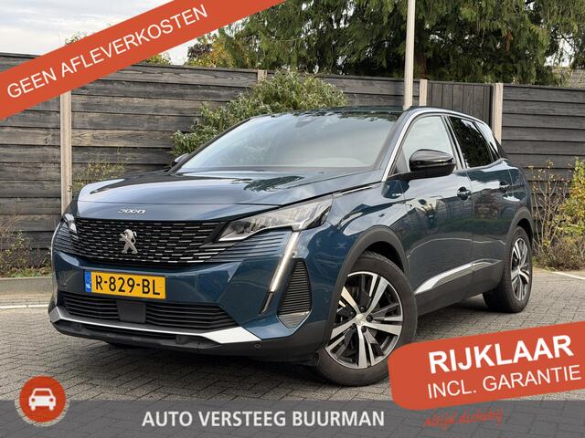 Peugeot 3008 Blue Lease Allure 1.6 HYbrid 225PK e-EAT8 Automaat Navigatie, Achteruitrijcamera, Keyless, Elektrische Kofferklep, Stoelverwarming, Dodehoek Detectie