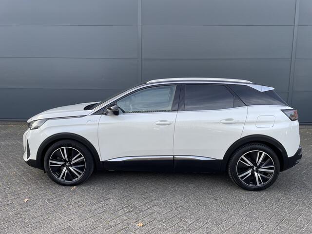 Peugeot 3008 300pk HYbrid4 GT (Elektrisch Schuifdak - Leder incl verwarming/massage/geheugen - Focal Electra - Elektrische klep - 360gr Camera - Keyless Entry - Adaptieve Cruise Controle)