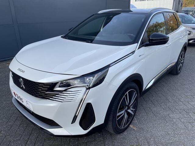 Peugeot 3008 300pk HYbrid4 GT (Elektrisch Schuifdak - Leder incl verwarming/massage/geheugen - Focal Electra - Elektrische klep - 360gr Camera - Keyless Entry - Adaptieve Cruise Controle)