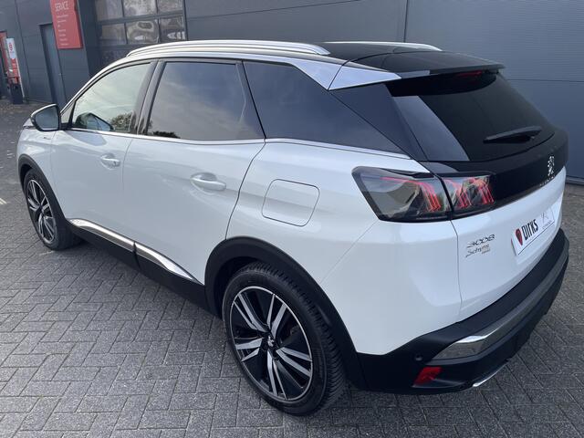 Peugeot 3008 300pk HYbrid4 GT (Elektrisch Schuifdak - Leder incl verwarming/massage/geheugen - Focal Electra - Elektrische klep - 360gr Camera - Keyless Entry - Adaptieve Cruise Controle)