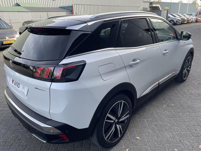 Peugeot 3008 300pk HYbrid4 GT (Elektrisch Schuifdak - Leder incl verwarming/massage/geheugen - Focal Electra - Elektrische klep - 360gr Camera - Keyless Entry - Adaptieve Cruise Controle)