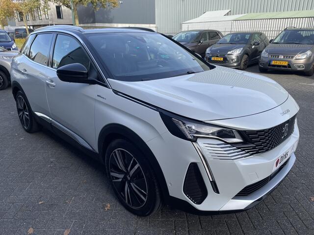 Peugeot 3008 300pk HYbrid4 GT (Elektrisch Schuifdak - Leder incl verwarming/massage/geheugen - Focal Electra - Elektrische klep - 360gr Camera - Keyless Entry - Adaptieve Cruise Controle)