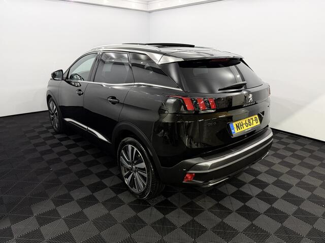 Peugeot 3008 1.2 PureTech GT Line Pano, Half leder, 360 Camera, Navi, Keyless start, Elektrische achterklep, Cruise control, Lichtmetalen velgen