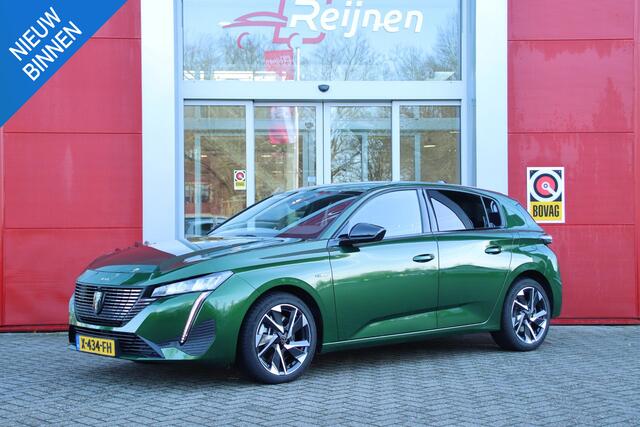 Peugeot 308 1.6 HYbrid 180PK ALLURE PACK BUSINESS | NAVIGATIE 10,25 "TOUCHSCREEN | DRAADLOOS APPLE CARPLAY/ANDROID AUTO | 360° CAMERA | DAB+ RADIO | CLIMATE CONTROL | 17" DIAMAND CUT LICHTMETALEN VELGEN | ADAPTIVE / CRUISE CONTROL | DIGITAAL INSTRUMENTENPANEEL | KEYL