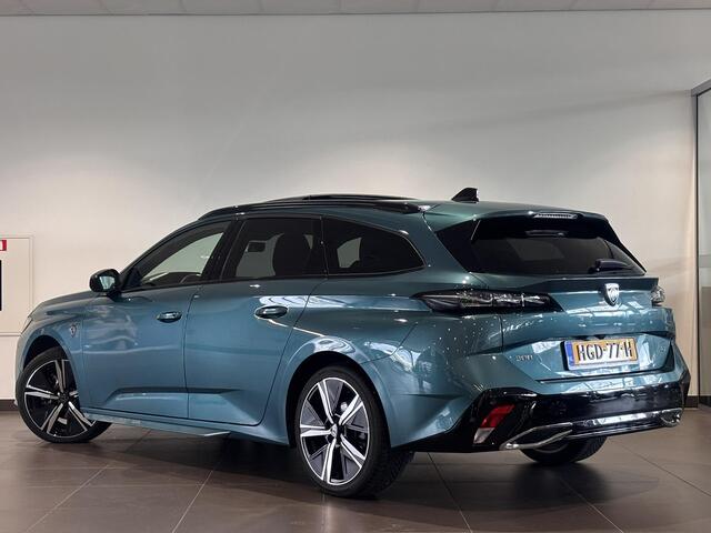 Peugeot 308 SW GT 1.2 Turbo 130pk EAT8 AUTOMAAT SCHUIF/KANTELDAK | ALCANTARA/LEDER | STOELMASSAGE | ELEKTRISCHE A.KLEP | 360° CAMERA | WINTERPAKKET