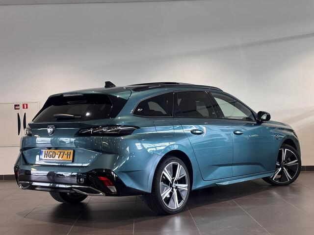 Peugeot 308 SW GT 1.2 Turbo 130pk EAT8 AUTOMAAT SCHUIF/KANTELDAK | ALCANTARA/LEDER | STOELMASSAGE | ELEKTRISCHE A.KLEP | 360° CAMERA | WINTERPAKKET