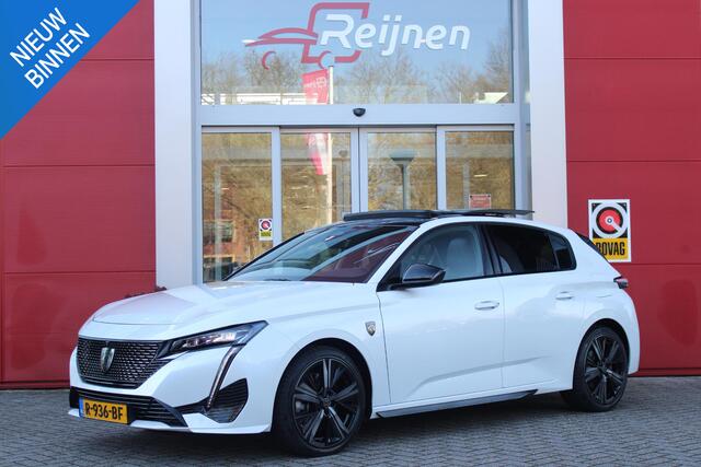 Peugeot 308 1.6 HYbrid 225PK GT PACK BUSINESS | PANORAMISCH SCHUIF/KANTEL DAK | FOCAL AUDIO SYSTEM | LED MATRIX KOPLAMPEN | 360° CAMERA | DRAADLOZE APPLE CARPLAY/ANDROID AUTO | DRAADLOZE TELEFOONLADER | ELEKTRISCH BEDIENBARE BESTUURDERSSTOEL | LEDEREN BEKLEDING | STO