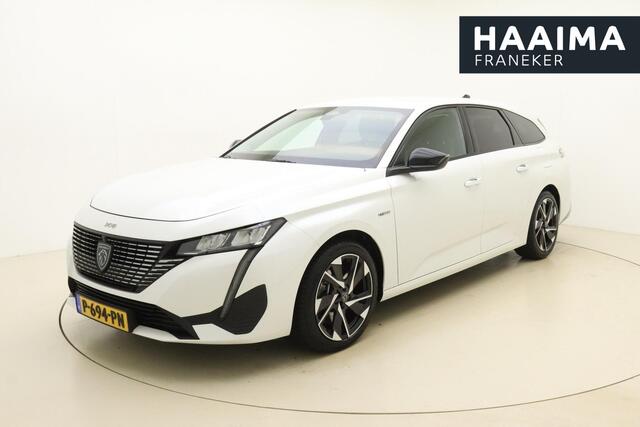 Peugeot 308 SW 1.6 HYbrid 180 Allure Pack Business | Navigatie | Camera | Stoelverwarming | Verwarmde voorruit | Adaptive Cruise Control | Trekhaak | Full LED
