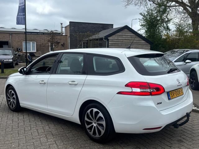 Peugeot 308 1.6 HDI 2018 Wit Trekhaak Facelift