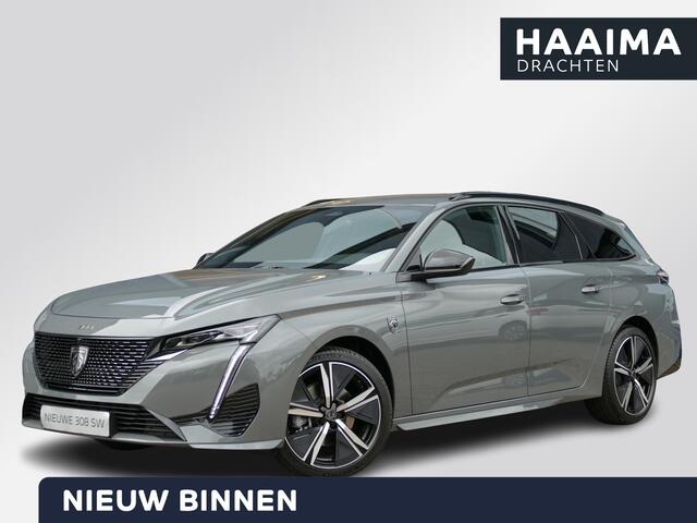 Peugeot 308 SW 1.2 Hybrid 145 e-DCS6 GT | Uit voorraad leverbaar! | 360° Camera | Matrix LED | Adaptive Cruise Control | Keyless Entry & Start | 18'' 'KAMAKURA'