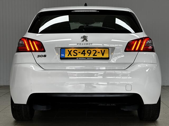 Peugeot 308 1.5 BlueHDi/ Facelift!/ 131pk!/ Apple + Android/ Navi/ Airco/ Cruise/ Elek. pakket/ Isofix/ Bluetooth/ Armsteun/ Multi. LEDER. Stuur/ Getint glas/ LED Dagrijverl.