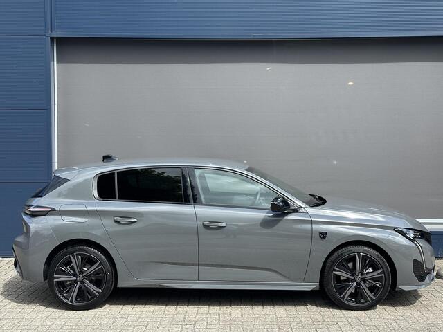 Peugeot 308 1.2 Hybrid 145 PK GT Automaat | 3D-Cockpit | Alcantara Massage Stoelen Elektrisch Verstelbaar | Navigatie | Digitaal Dashboard | 360 Graden Camera | Adaptieve Cruise Control | Dode Hoek Detectie | Keyless Entry | Stoelverwarming | 18" PORTLAND Velgen