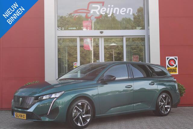 Peugeot 308 SW 1.2 Hybrid 145PK e-DCS6 ALLURE | KEYLESS ENTRY/START | DRAADLOZE APPLE CARPLAY/ANDROID AUTO | NAVIGATIE | CLIMATE CONTROL | LICHTMETALEN VELGEN 17" | LED KOPLAMPEN | 360° CAMERA | ADAPTIVE CRUISE CONTROL | DODEHOEK DETCTIE | DRAADLOZE TELEFOONLADER |