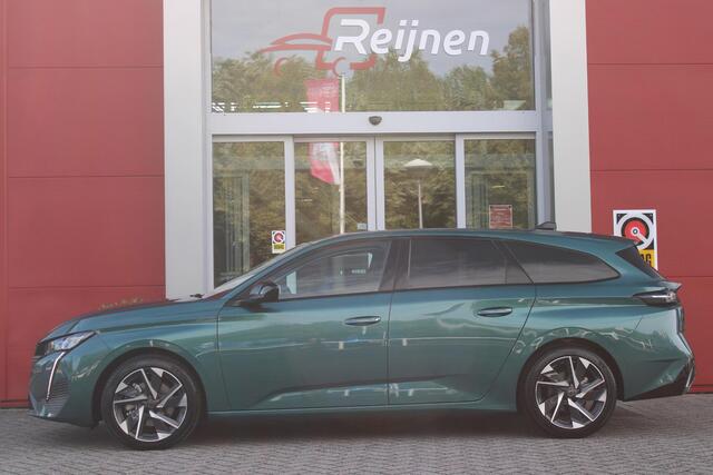 Peugeot 308 SW 1.2 Hybrid 145PK e-DCS6 ALLURE | KEYLESS ENTRY/START | DRAADLOZE APPLE CARPLAY/ANDROID AUTO | NAVIGATIE | CLIMATE CONTROL | LICHTMETALEN VELGEN 17" | LED KOPLAMPEN | 360° CAMERA | ADAPTIVE CRUISE CONTROL | DODEHOEK DETCTIE | DRAADLOZE TELEFOONLADER |