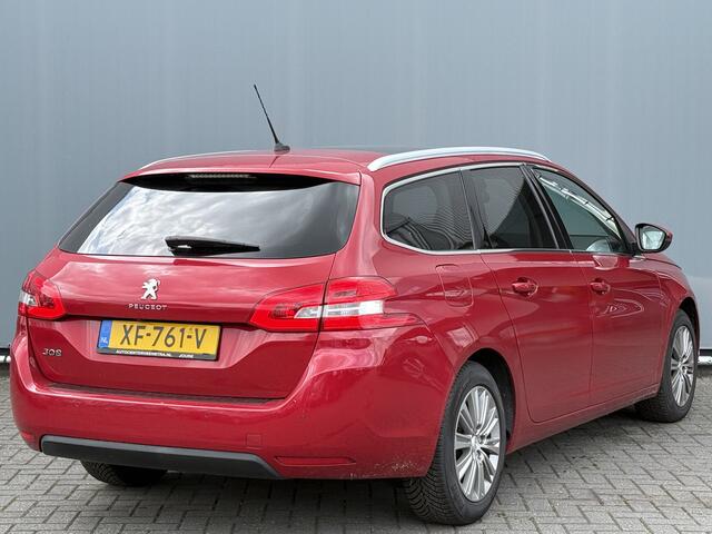 Peugeot 308 SW BWJ 2019 1.2 131 PK Blue Lease Premium NIEUWE DISTR.RIEM!! AUTOMAAT | PANORAMA | LEDER | CLIMA | ANDROID AUTO | APPLE CARPLAY | MULTIFUNCT. STUUR
