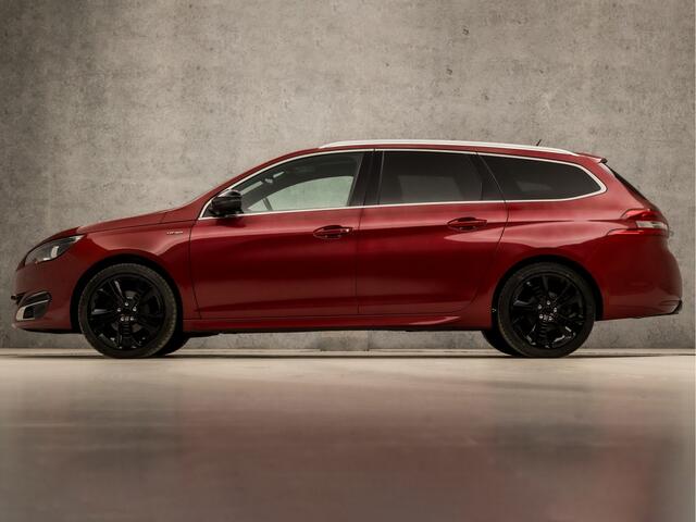Peugeot 308 SW 1.2 PureTech GT-line Automaat (PANORAMADAK, GROOT NAVI, LEDER/ALCANTARA, DENON AUDIO, SPORTSTOELEN, KEYLESS, CAMERA, GETINT GLAS, LED KOPLAMPEN, NIEUWSTAAT)