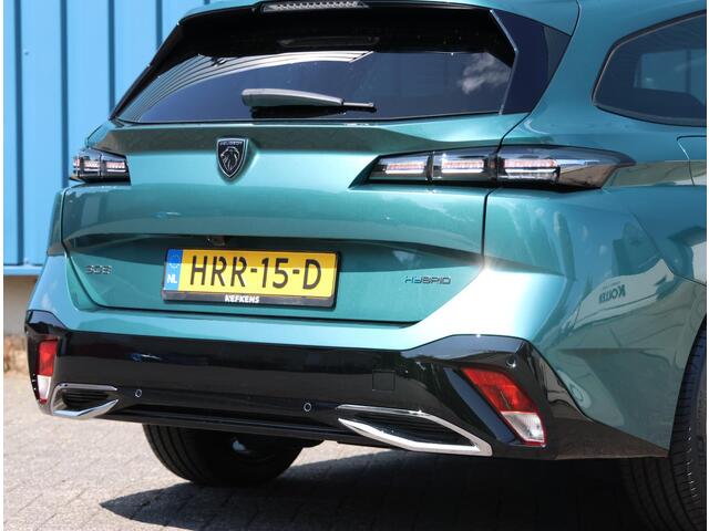 Peugeot 308 SW 1.6 Plug-in Hybrid 180PK Allure Avantage | AppleCarPlay/AndroidAuto | StoelVerwarming | Climate Control | Adaptive Cruise Control | 360'Camera | FULL LED | Navigatie | LMV | Parkeersensoren | Privacy Glass | Isofix |