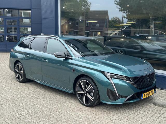 Peugeot 308 SW 1.6 HYbrid 180 GT Pack Business | All Season Banden | 3D Cockpit | Stuurverwarming | Sfeerverlichting | Electrische achterklep | Navigatie | Full LED | Lichtmetaal