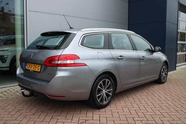 Peugeot 308 SW 1.2 PureTech 130pk Allure Airco Navi Camera Trekhaak PDC voor en achter
