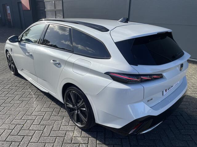 Peugeot 308 SW 180pk Hybrid GT (Leder incl verwarming/geheugen - Elektrische Klep - 360gr Camera - Keyless Entry - Adaptieve Cruise Controle - LED - i-cockpit)