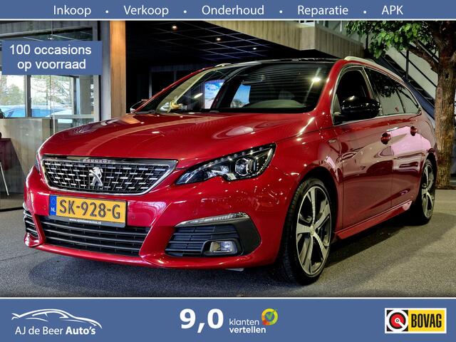 Peugeot 308 SW 130pk EAT6 GT-line Nwe distributie | Panorama | Denon | Camera | Half leder