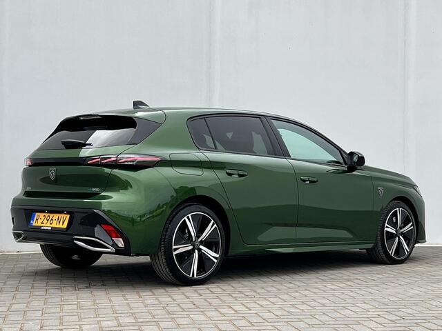 Peugeot 308 1.6 Hybrid 225 GT Automaat Plug-In Hybride / Trekgewicht 1500 kg / Climate control / Leder Alcantara / Drive Assist pakket / Adaptief cruise control / Dode hoek detectie / Keyless / Camera 360° / Parkeersensoren / LED / Navigatie i-Connected Advanced / 
