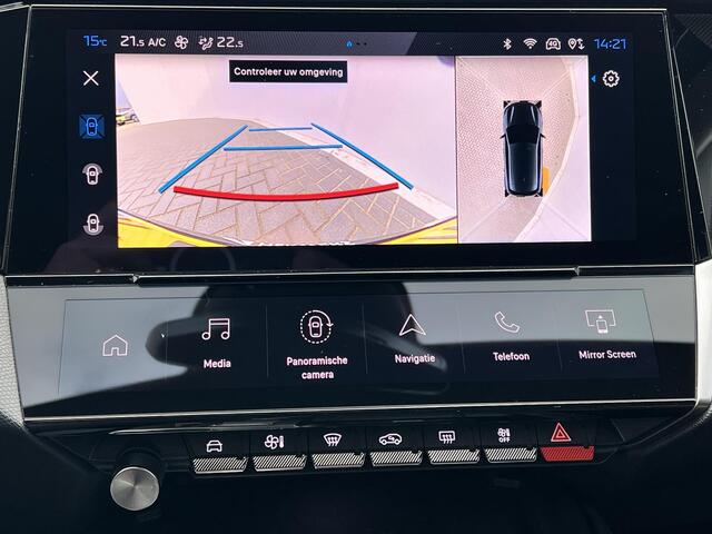 Peugeot 308 1.6 Hybrid 225 GT Automaat Plug-In Hybride / Trekgewicht 1500 kg / Climate control / Leder Alcantara / Drive Assist pakket / Adaptief cruise control / Dode hoek detectie / Keyless / Camera 360° / Parkeersensoren / LED / Navigatie i-Connected Advanced / 