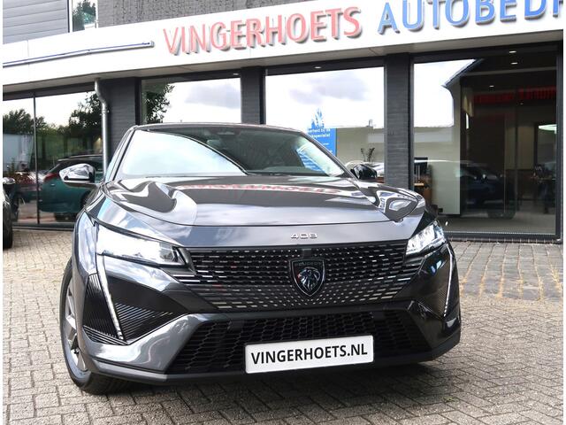 Peugeot 408 * 100% Benzine 130 Pk EAT8 * AUTOMAAT * Hele Mooie * Navigatie * Keyless Start * Camera * Climate & Cruise Control * L.M. Velgen * 1/2 Leder Interieur * Vingerhoets; Vierde Generatie Eersteklas Service !