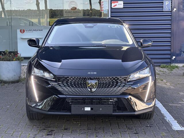 Peugeot 408 1.6 HYbrid 225 EAT8 Allure Avantage | Rondomcamera | Adaptive Cruise Control | Apple Carplay/Android Auto | Stoel-/Stuurverwarming | AGR bestuurderstoel | Draadloze telefoonlader | Keyless Entry/Start |