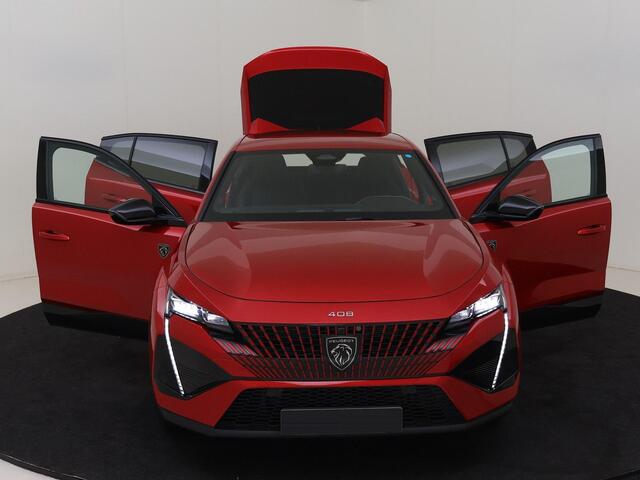 Peugeot 408 GT 1.6 HYbrid 180PK EAT8 Automaat Navigatie, Rondomzichtcamera, Leder, Stoel & Stuurwielverwarming, Elektrische Kofferklep, Apple Carplay, Android Auto