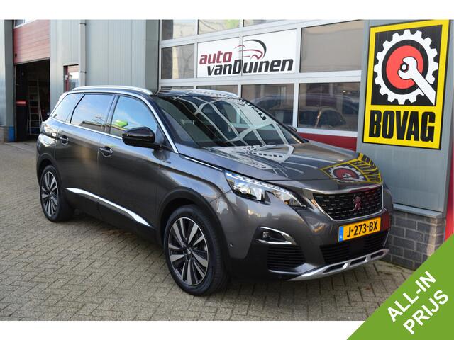Peugeot 5008 1.2 PureTech GT-Line Avantage O.a: Leder, Camera, Stoelverw, Massage, PDC, Etc. All-in prijs!