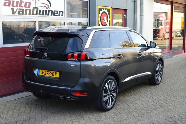 Peugeot 5008 1.2 PureTech GT-Line Avantage O.a: Leder, Camera, Stoelverw, Massage, PDC, Etc. All-in prijs!